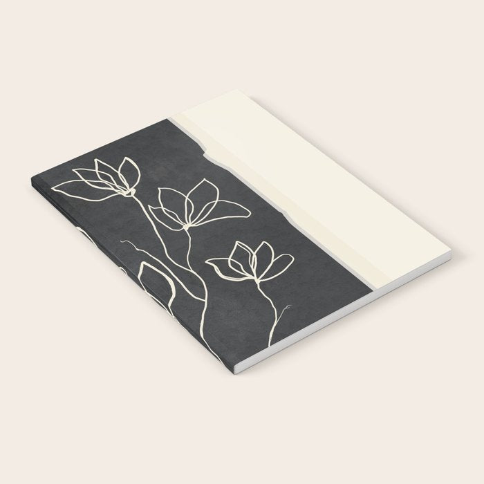 Line Wildflowers 1 Notebook Gallery Image 2