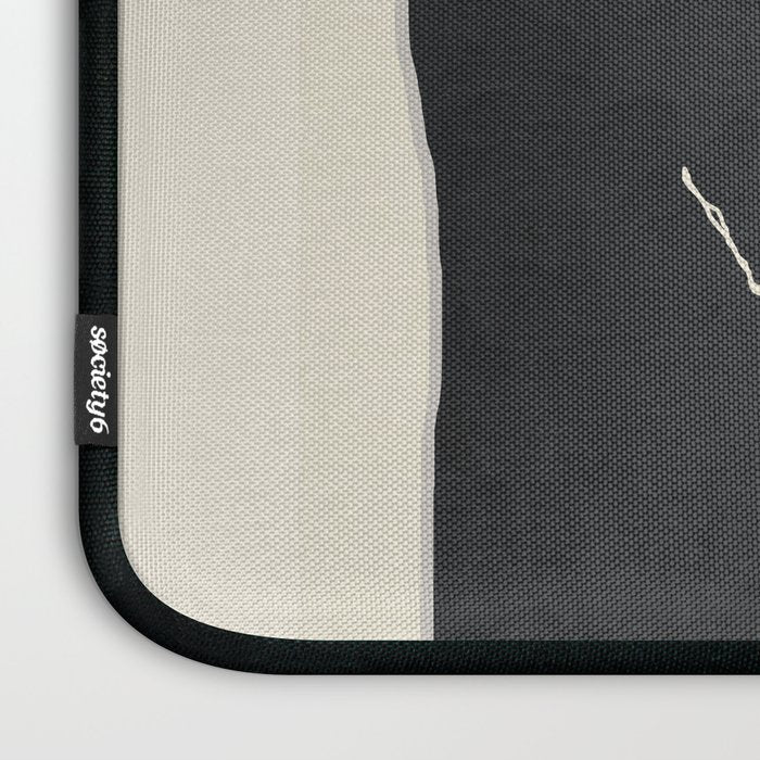 Line Wildflowers 1 Laptop Sleeve Gallery Image 3