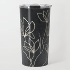 Line Wildflowers 1 Travel Mug Gallery Image 1