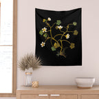 Ranunculus Aquaticus (Polyandria Polygynia) by Mary Delany Paper Collage Floral Flower Botanical Paper Mosaic Vintage Scientific Plant Anatomy Wall Tapestry Gallery Image 2