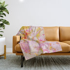 peace meadow Throw Blanket Gallery Image 1
