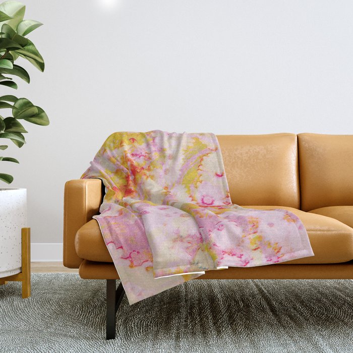peace meadow Throw Blanket Gallery Image 1