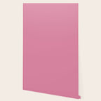 Bubble Gum Pink Solid Color Wallpaper Gallery Image 2
