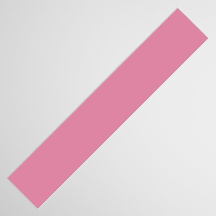 Bubble Gum Pink Solid Color Table Runner Gallery Image 3