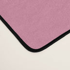 Bubble Gum Pink Solid Color Desk Mat Gallery Image 4