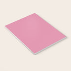 Bubble Gum Pink Solid Color Notebook Gallery Image 3