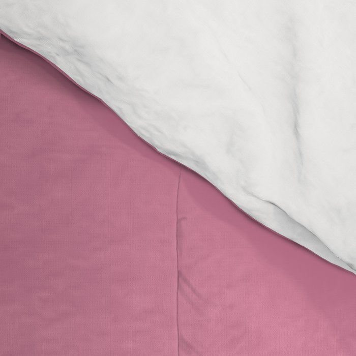 Bubble Gum Pink Solid Color Comforter Gallery Image 4