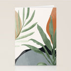 Abstract Art Tropical Leaves 10 Stationery Card Gallery Image 2