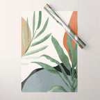 Abstract Art Tropical Leaves 10 Wrapping Paper Gallery Image 1
