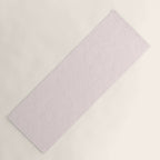 Elegant vintage blush pink french floral lace Yoga Mat Gallery Image 1