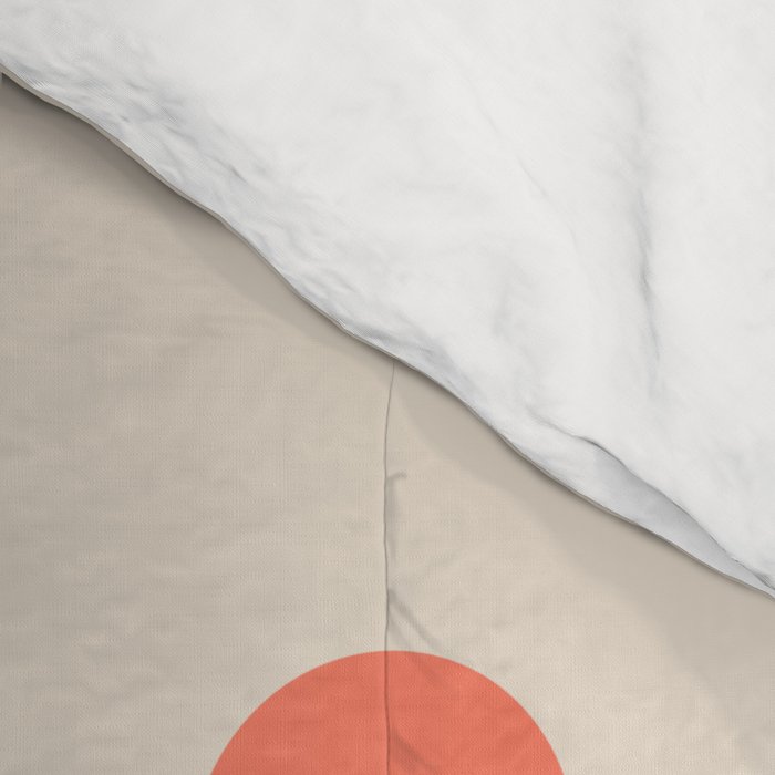 Circles: PATTERN 01 | The Peach Edition Comforter Gallery Image 4