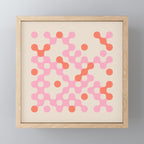 Circles: PATTERN 01 | The Peach Edition Mini Art Print Gallery Image 1