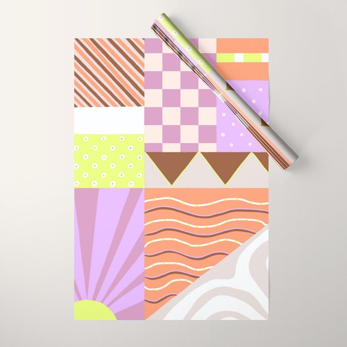 Sun City Wrapping Paper Gallery Image 1