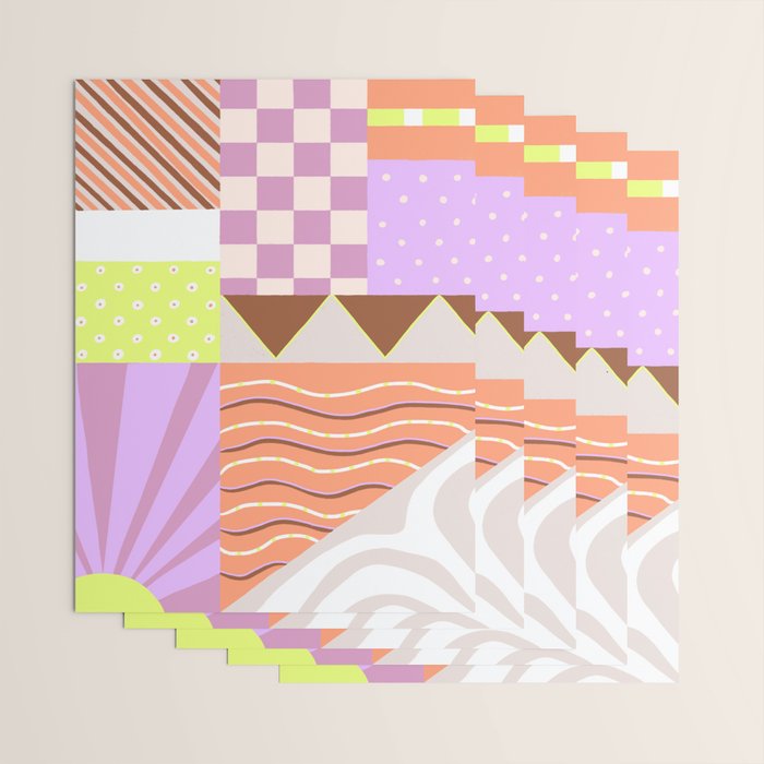 Sun City Wrapping Paper Gallery Image 3