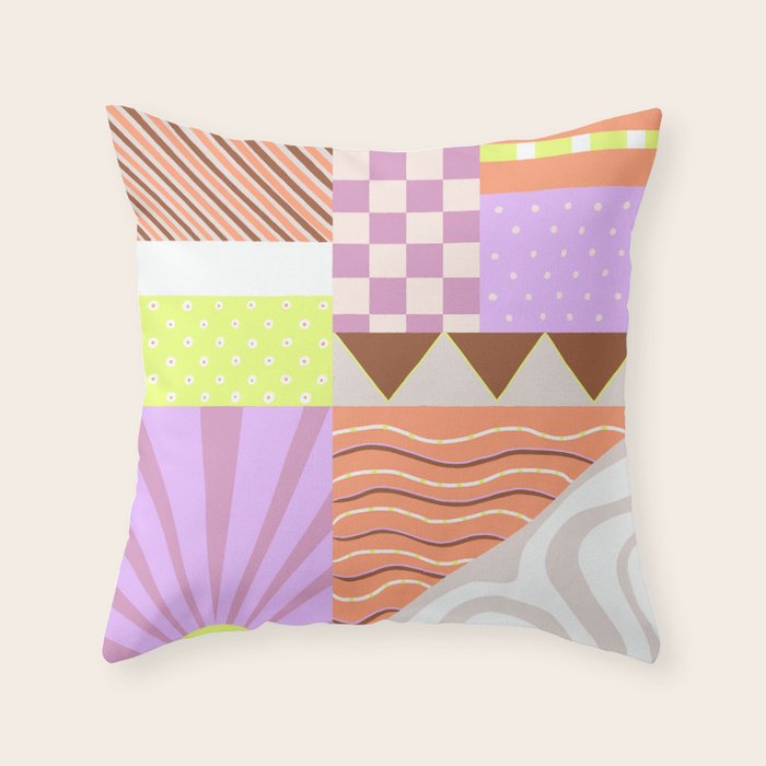 Sun City Throw Pillow Gallery Image 6