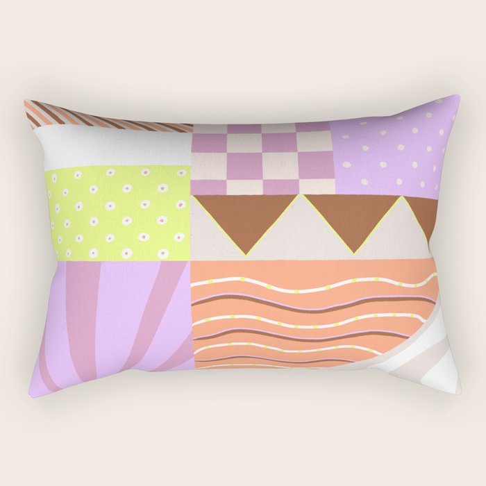 Sun City Rectangular Pillow Gallery Image 2