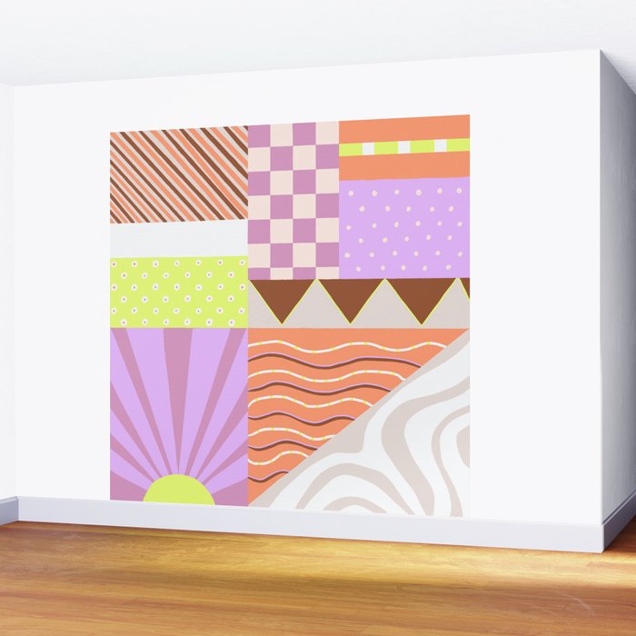 Sun City Wall Mural Gallery Image 2