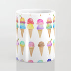 Summer Ice Cream Cones Coffee Mug Gallery Image 4