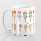 Summer Ice Cream Cones Coffee Mug Gallery Image 3