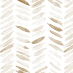 Boho herringbone in coffee shades - watercolor chevron  Coffee Mug Gallery Image 2