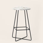 Boho herringbone in coffee shades - watercolor chevron  Stool Gallery Image 1