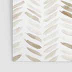 Boho herringbone in coffee shades - watercolor chevron  Poster Gallery Image 3