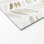 Boho herringbone in coffee shades - watercolor chevron  Welcome Mat Gallery Image 2