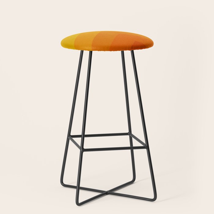 Chevron Waves: Retro Summer Edition Stool Gallery Image 1