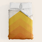 Chevron Waves: Retro Summer Edition Duvet Cover Gallery Image 6