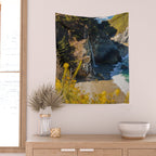 McWay Falls Wall Tapestry Gallery Image 2