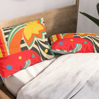 Colorful Landscape Pillow Sham Gallery Image 2