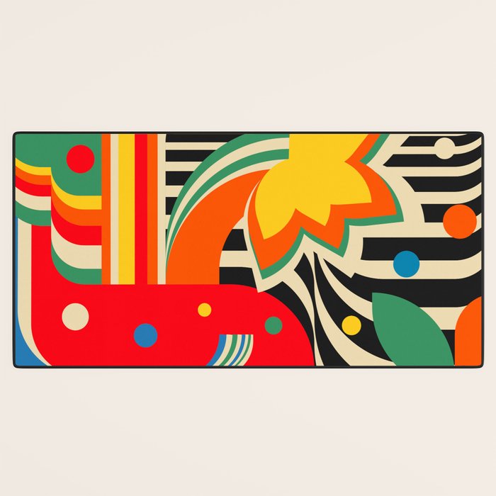 Colorful Landscape Desk Mat Gallery Image 3