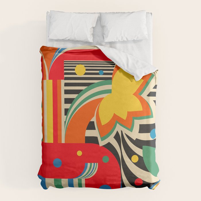 Colorful Landscape Duvet Cover Gallery Image 6