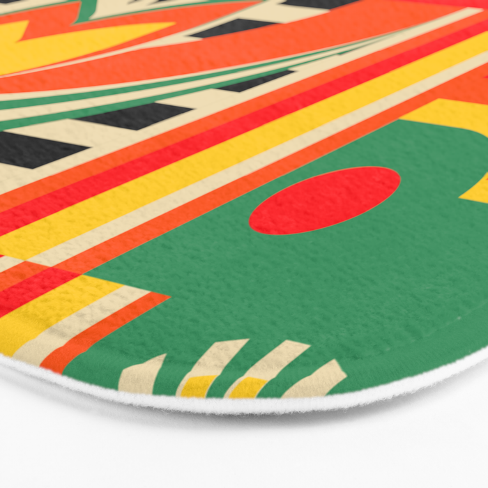 Colorful Landscape Bath Mat Gallery Image 3