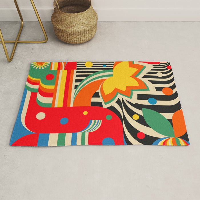 Colorful Landscape Rug Gallery Image 1