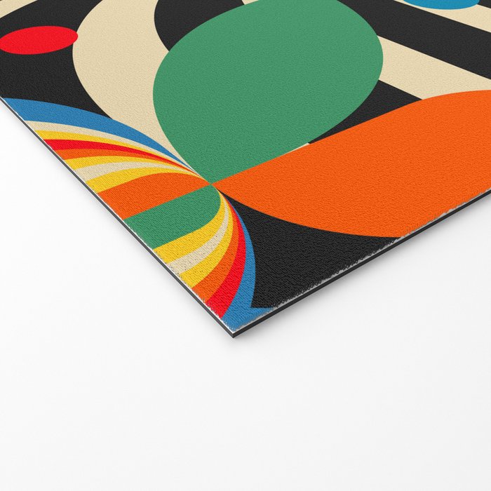 Colorful Landscape Welcome Mat Gallery Image 2