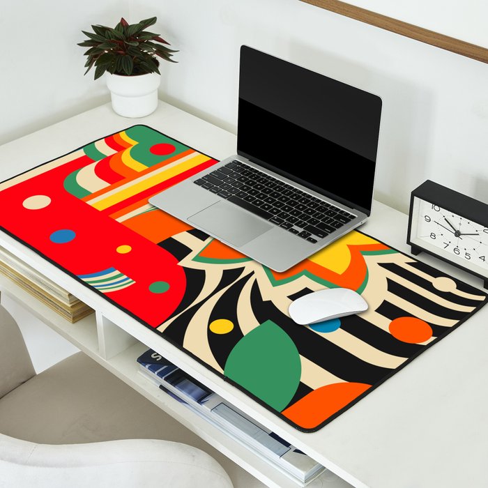 Colorful Landscape Desk Mat Gallery Image 2