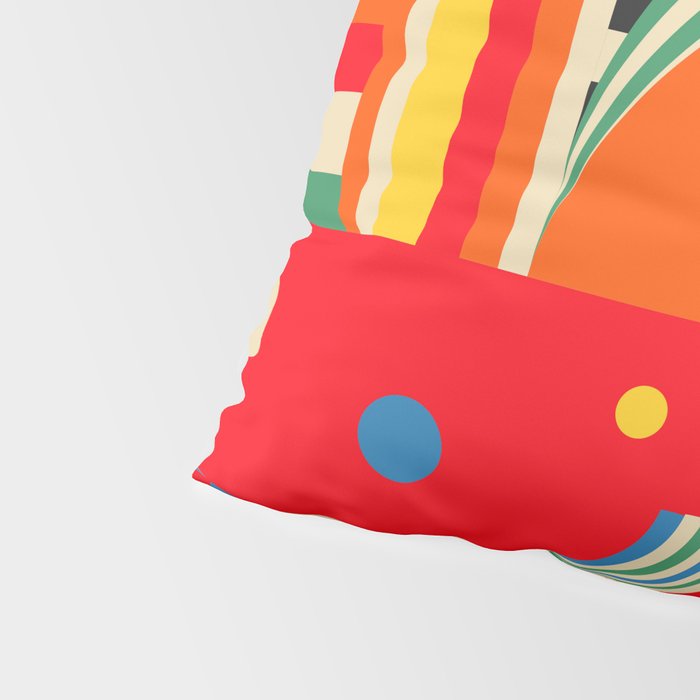 Colorful Landscape Pillow Sham Gallery Image 4