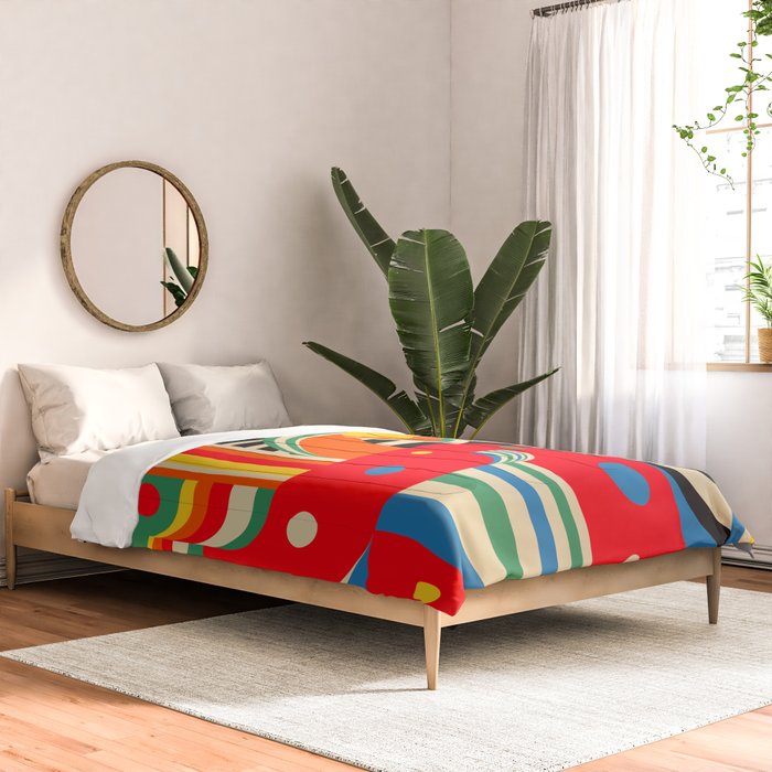 Colorful Landscape Comforter Gallery Image 2