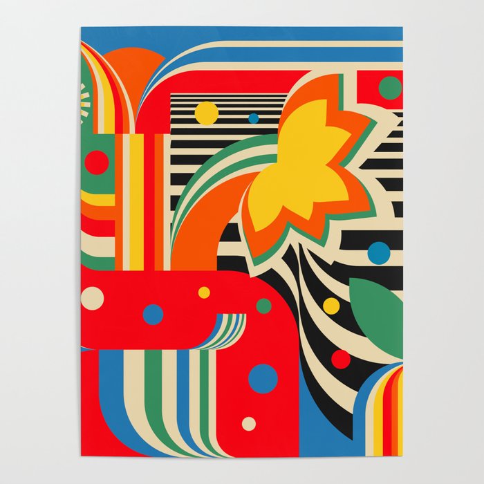 Colorful Landscape Poster Gallery Image 1
