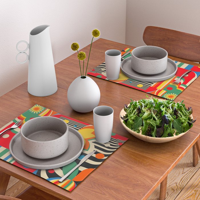 Colorful Landscape Placemat Gallery Image 2