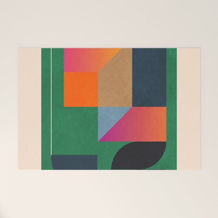 Geometric Abstraction 109 Welcome Mat Gallery Image 1