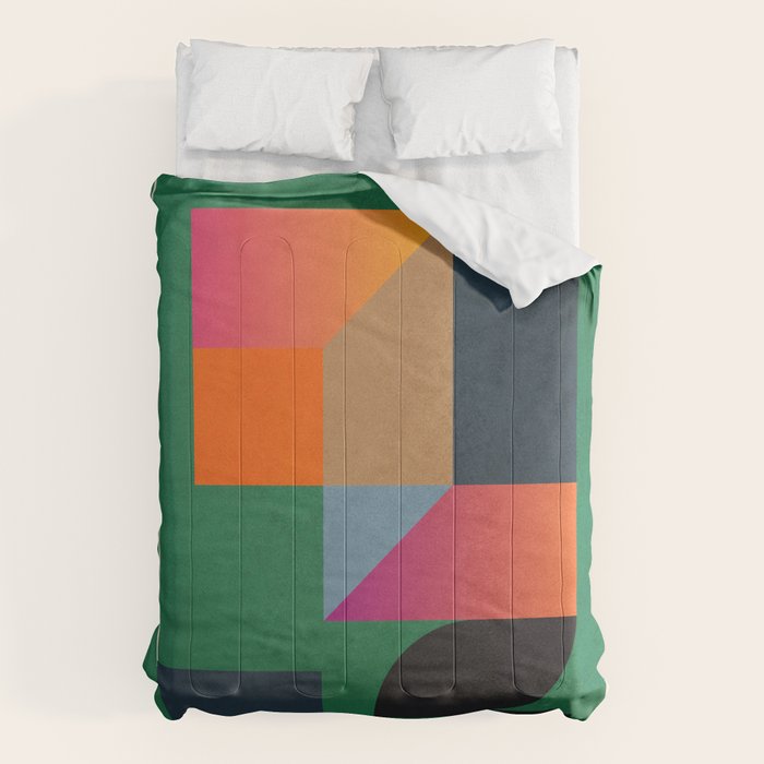 Geometric Abstraction 109 Comforter Gallery Image 6