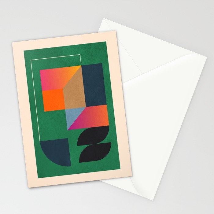 Geometric Abstraction 109 Stationery Card Gallery Image 2