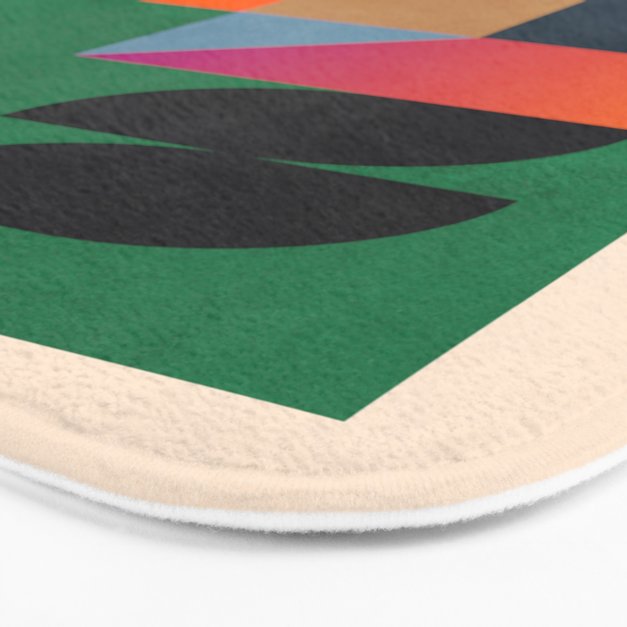 Geometric Abstraction 109 Bath Mat Gallery Image 3