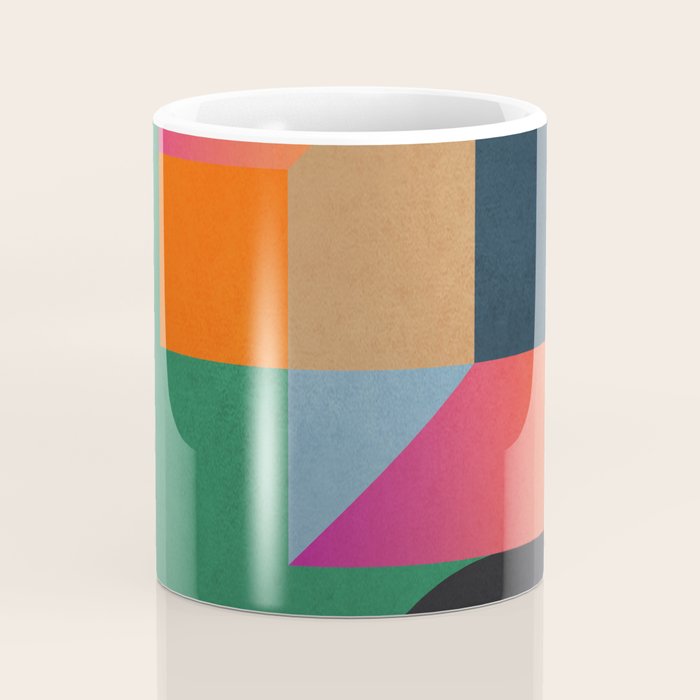 Geometric Abstraction 109 Coffee Mug Gallery Image 4
