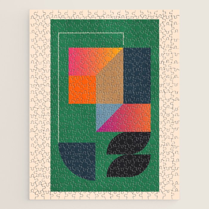 Geometric Abstraction 109 Jigsaw Puzzle Gallery Image 1
