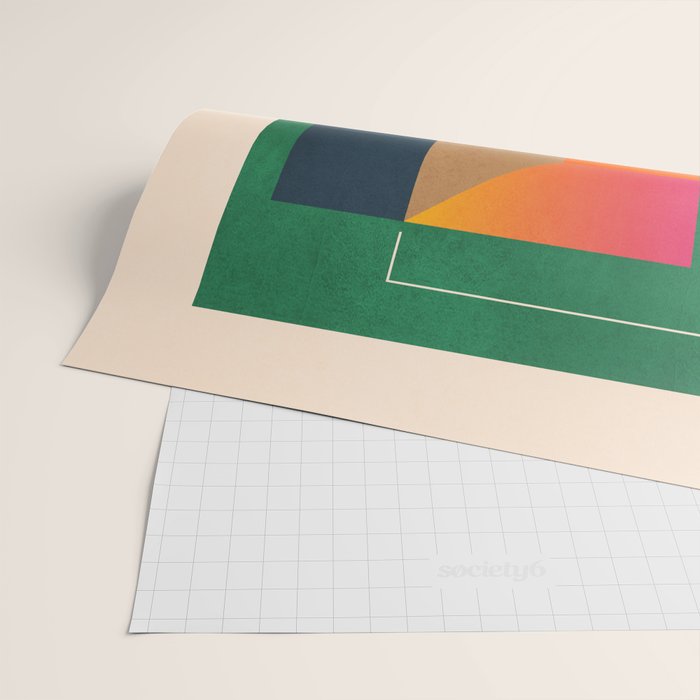 Geometric Abstraction 109 Wrapping Paper Gallery Image 2