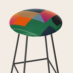 Geometric Abstraction 109 Stool Gallery Image 2