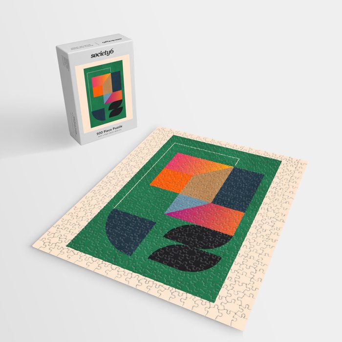Geometric Abstraction 109 Jigsaw Puzzle Gallery Image 2